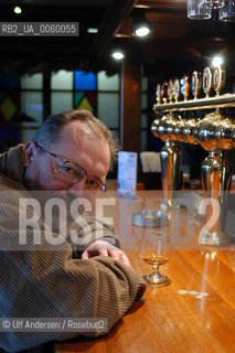 Russian writer Andrei Dmitriev. Moscow, January 31, 2005 - ©Ulf Andersen/Rosebud2