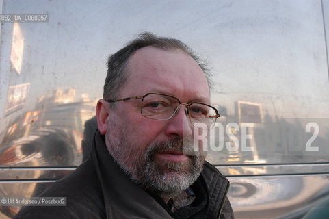 Russian writer Andrei Dmitriev. Moscow, January 31, 2005 - ©Ulf Andersen/Rosebud2