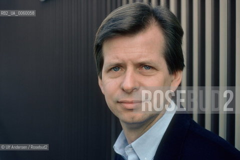 American writer Michael Doane. Paris, september 28, 1990 - ©Ulf Andersen/Rosebud2