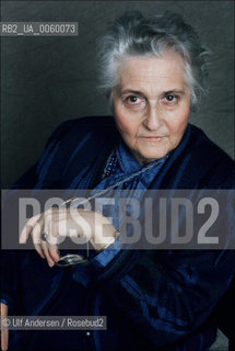 Francoise Dolto, French pedopsychiatrist. ©Ulf Andersen/Rosebud2