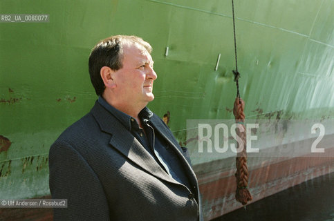 English writer David Donachie. Saint Malo,June 1, 2001 - ©Ulf Andersen/Rosebud2