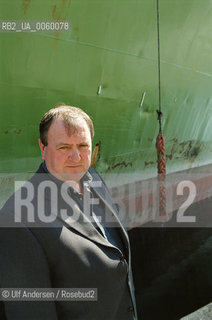 English writer David Donachie. Saint Malo,June 1, 2001 - ©Ulf Andersen/Rosebud2