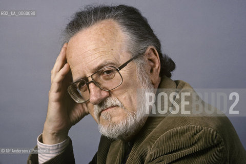 Chilean writer José Donoso. Paris, November 9, 1987 - ©Ulf Andersen/Rosebud2