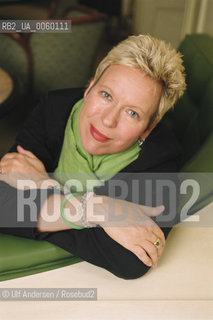 German writer and film maker Dorris Dorrie. Paris, March 19, 2001 - ©Ulf Andersen/Rosebud2