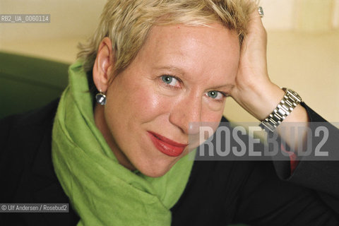 German writer and film maker Dorris Dorrie. Paris, March 19, 2001 - ©Ulf Andersen/Rosebud2