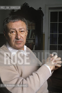 Serge Doubrovsky, French writer. ©Ulf Andersen/Rosebud2