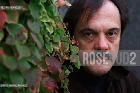 Greek writer Apostolos Doxiadis. Paris, September 19, 2000 - ©Ulf Andersen/Rosebud2