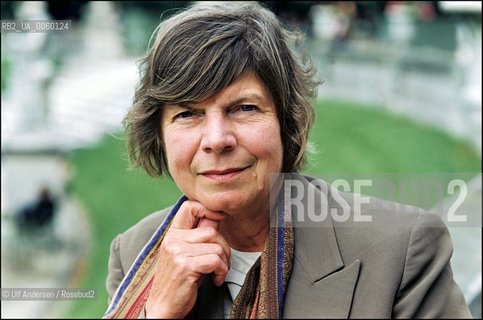 English writer Margaret Drabble. Paris, August 20, 2002 - ©Ulf Andersen/Rosebud2