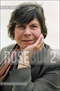 English writer Margaret Drabble. Paris, August 20, 2002 - ©Ulf Andersen/Rosebud2