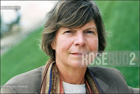 English writer Margaret Drabble. Paris, August 20, 2002 - ©Ulf Andersen/Rosebud2