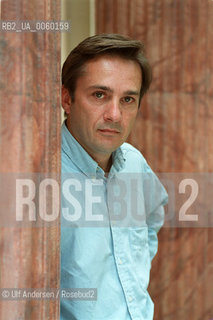 French writer Marc Dugain. Paris, June 29, 2004 - ©Ulf Andersen/Rosebud2