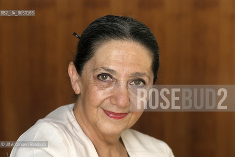 Argentinian writer Alicia Dujovne Ortiz. Paris, September 8, 2009 - ©Ulf Andersen/Rosebud2