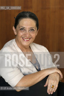 Argentinian writer Alicia Dujovne Ortiz. Paris, September 8, 2009 - ©Ulf Andersen/Rosebud2