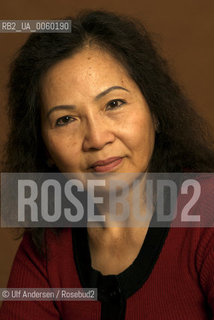 Vietnamese writer Duong Thu Huong. Paris, November 28, 2008 - ©Ulf Andersen/Rosebud2