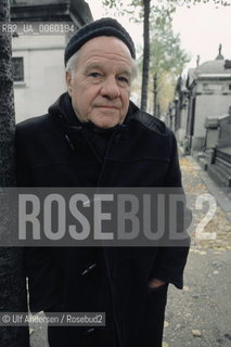 English writer Lawrence Durell. Paris, March 12, 1981 - ©Ulf Andersen/Rosebud2