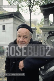 English writer Lawrence Durell. Paris, March 12, 1981 - ©Ulf Andersen/Rosebud2