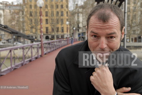 German writer Horst Eckert. Lyon, March 31, 2007 - ©Ulf Andersen/Rosebud2