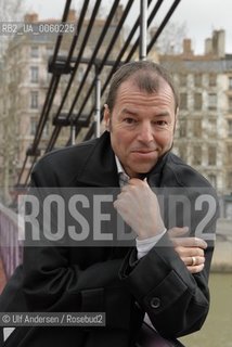 German writer Horst Eckert. Lyon, March 31, 2007 - ©Ulf Andersen/Rosebud2