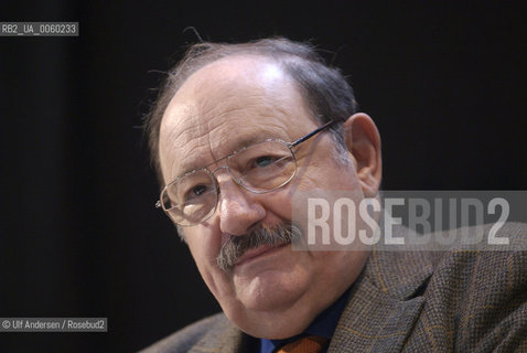 Italian writer Umberto Eco. Paris, March 30, 2010 - ©Ulf Andersen/Rosebud2