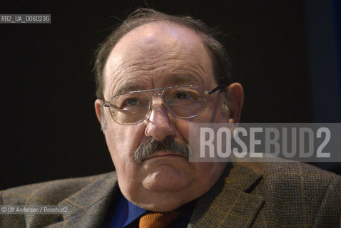 Italian writer Umberto Eco. Paris, March 30, 2010 - ©Ulf Andersen/Rosebud2