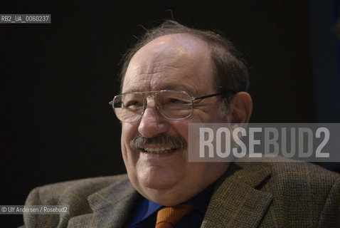 Italian writer Umberto Eco. Paris, March 30, 2010 - ©Ulf Andersen/Rosebud2