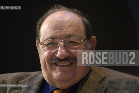 Italian writer Umberto Eco. Paris, March 30, 2010 - ©Ulf Andersen/Rosebud2