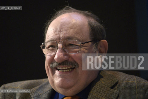 Italian writer Umberto Eco. Paris, March 30, 2010 - ©Ulf Andersen/Rosebud2