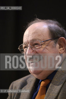 Italian writer Umberto Eco. Paris, March 30, 2010 - ©Ulf Andersen/Rosebud2