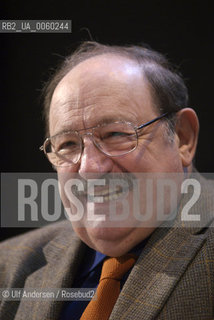 Italian writer Umberto Eco. Paris, March 30, 2010 - ©Ulf Andersen/Rosebud2