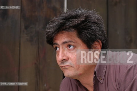 Chilean writer Mauricio Electorat. Paris, September 15, 2005 - ©Ulf Andersen/Rosebud2