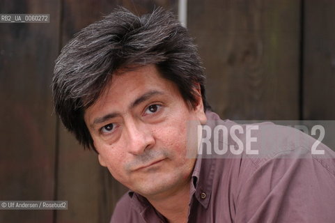 Chilean writer Mauricio Electorat. Paris, September 15, 2005 - ©Ulf Andersen/Rosebud2