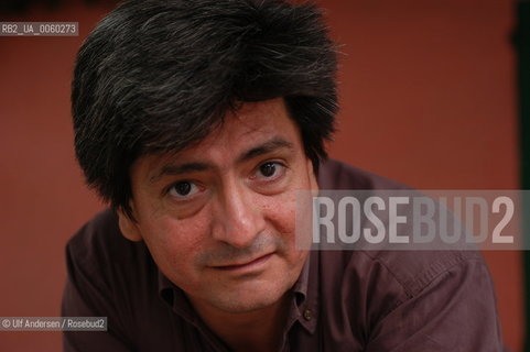 Chilean writer Mauricio Electorat. Paris, September 15, 2005 - ©Ulf Andersen/Rosebud2