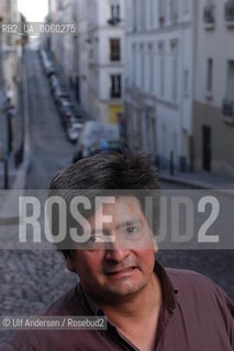 Chilean writer Mauricio Electorat. Paris, September 15, 2005 - ©Ulf Andersen/Rosebud2