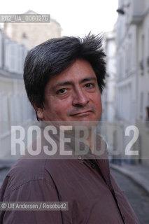 Chilean writer Mauricio Electorat. Paris, September 15, 2005 - ©Ulf Andersen/Rosebud2