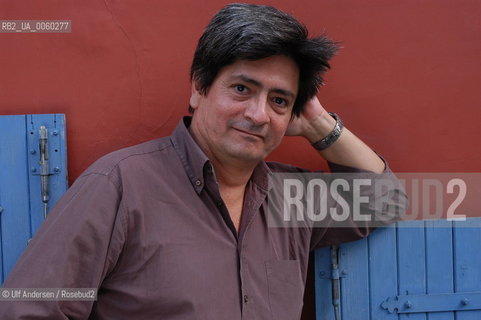 Chilean writer Mauricio Electorat. Paris, September 15, 2005 - ©Ulf Andersen/Rosebud2