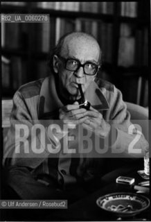 Rumanian writer and essayist Mircea Eliade at home ©Ulf Andersen/Rosebud2