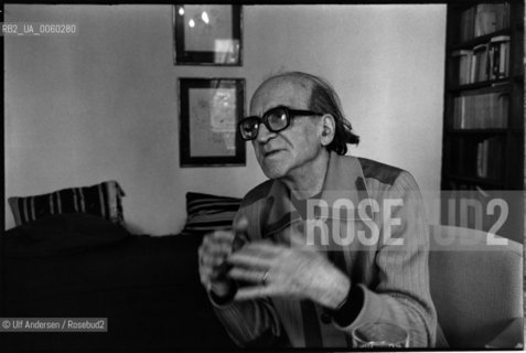 Rumanian writer and essayist Mircea Eliade at home ©Ulf Andersen/Rosebud2