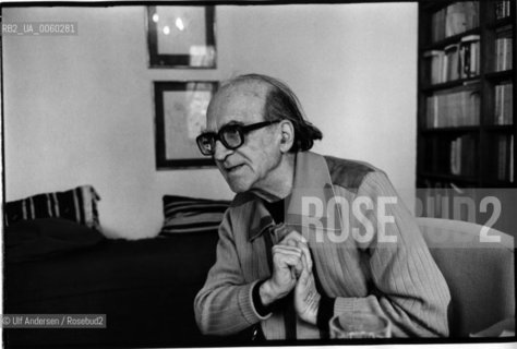 Rumanian writer and essayist Mircea Eliade at home ©Ulf Andersen/Rosebud2