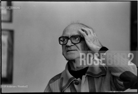 Rumanian writer and essayist Mircea Eliade at home ©Ulf Andersen/Rosebud2