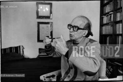 Rumanian writer and essayist Mircea Eliade at home ©Ulf Andersen/Rosebud2