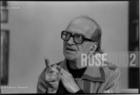 Rumanian writer and essayist Mircea Eliade at home ©Ulf Andersen/Rosebud2