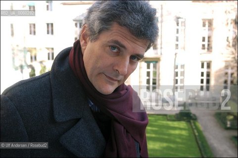 Italian writer Alain Elkann. Paris, October 12, 2003 - ©Ulf Andersen/Rosebud2