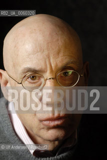 American  writer James Ellroy. Paris, February 1, 2011 - ©Ulf Andersen/Rosebud2