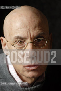 American  writer James Ellroy. Paris, February 1, 2011 - ©Ulf Andersen/Rosebud2