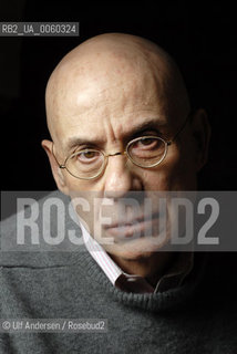 American  writer James Ellroy. Paris, February 1, 2011 - ©Ulf Andersen/Rosebud2