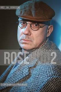 American writer James Ellroy. Paris, January 20, 2001 - ©Ulf Andersen/Rosebud2