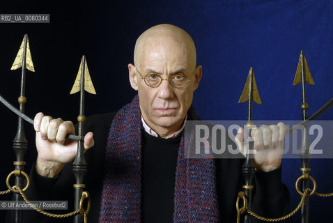 American writer James Ellroy. Paris, January 17, 2010 - ©Ulf Andersen/Rosebud2