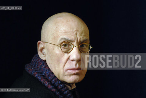 American writer James Ellroy. Paris, January 17, 2010 - ©Ulf Andersen/Rosebud2