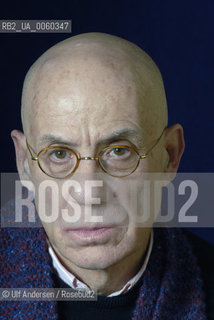 American writer James Ellroy. Paris, January 17, 2010 - ©Ulf Andersen/Rosebud2