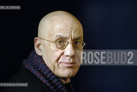 American writer James Ellroy. Paris, January 17, 2010 - ©Ulf Andersen/Rosebud2